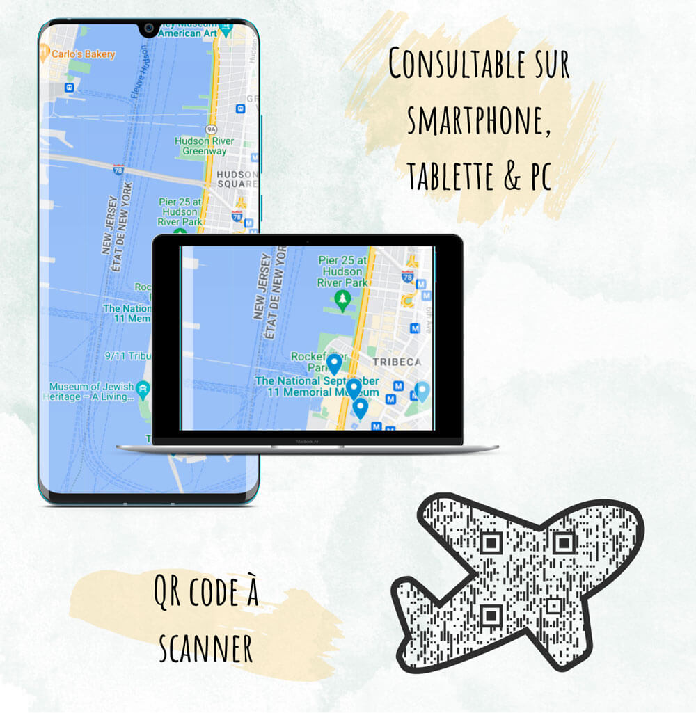 Voyageurs Audacieux - Carte interactive